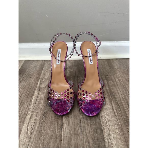 Aquazzura Tequila Plexi Sandals 105mm - Picture 6 of 16